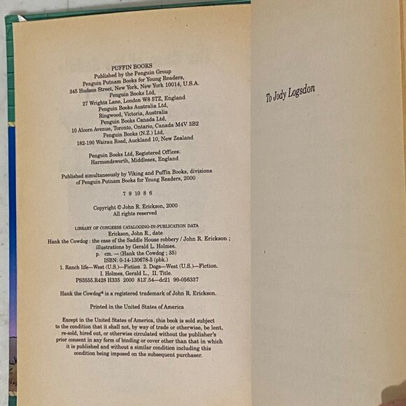 Hank the Cowdog The Case of the Saddle House Robbery 35 John R Erickson - Picture 3 of 4